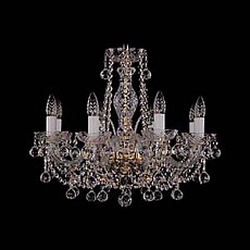 Подвесная люстра bohemia ivele crystal 1411 1411-8-195-g-balls